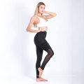 Nuevo producto sexy malla transparente deportes transpirables con bolsillos pantalones de yoga medias mujeres